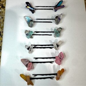 Handmade Crystal Hair Pins